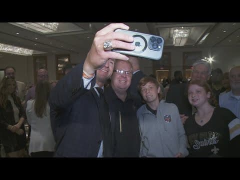 Saints Super fan's quest to meet Drew Brees in New Orleans