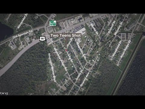 Two teens shot in Boutte, Louisiana sheriff says