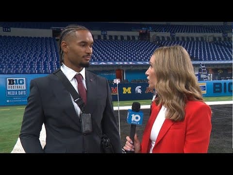 Emeka Egbuka on staying at Ohio State for his senior year, leadership on and off the field