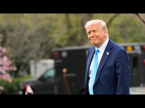 Trump says he's considering ways to serve a third term as president