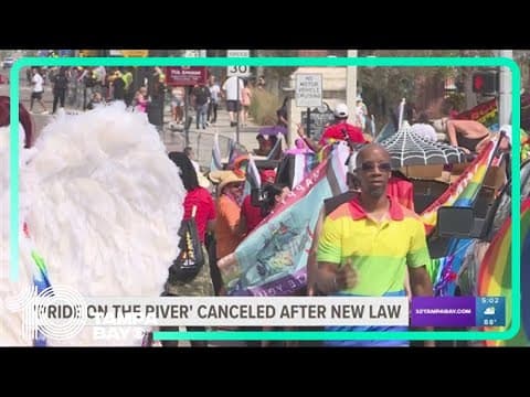 Tampa Pride on the River event canceled amid new laws condemned by LGBTQ+ community