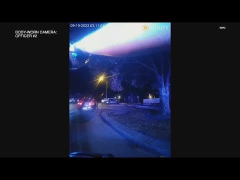 IMPD video shows moments leading to officer shooting suspect on south side of Indianapolis