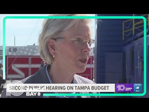 Second public hearing on Tampa budget Sept. 19 at 5 p.m.