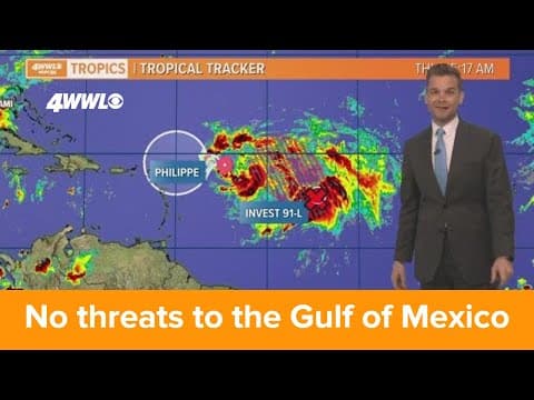 Thursday morning tropical update: Tropical Storm Philippe and Invest 91