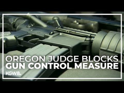 Measure 114 blocked by Oregon circuit court judge