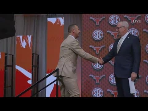 SEC media days awkward music mix-up