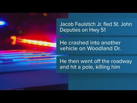 Marrero man dies in high-speed crash while fleeing deputies in St. John Parish, state police say