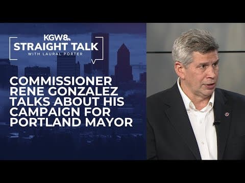 Rene Gonzalez discusses how he would tackle Portland's public safety challenges as mayor