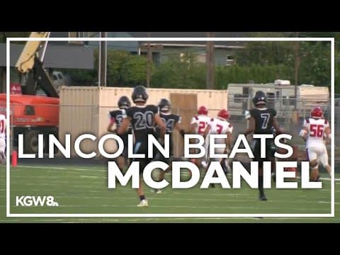 Lincoln Gets Past McDaniel in PIL Action | Friday Night Football