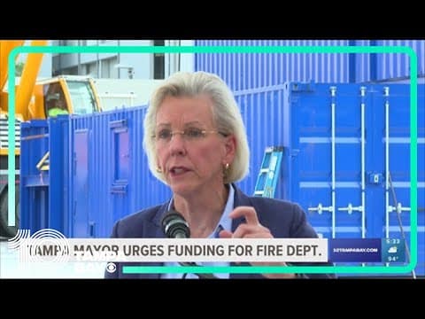Tampa Mayor urgers funding for fire department