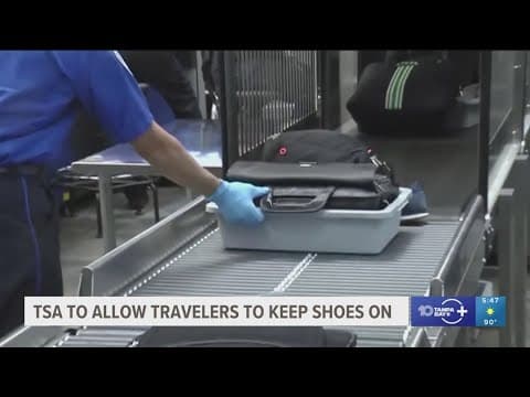 TSA ends long-standing policy requiring travelers to take off shoes during security screenings