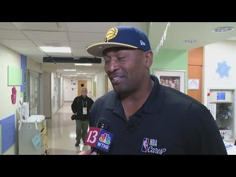 NBA All-Stars bring smiles to sick kids