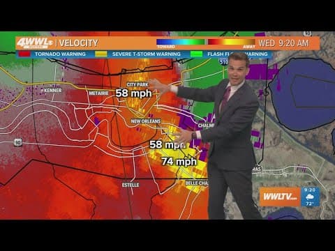 Tracking Storms in Southeast Louisiana: 9AM Weather Coverage