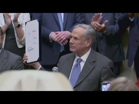 Texas Governor Greg Abbott to sign property tax deal
