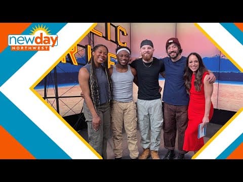 The cast of 'Stomp' performs 'Hands & Feet' - New Day NW