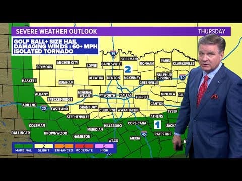 DFW weather: What we're seeing on Wednesday night