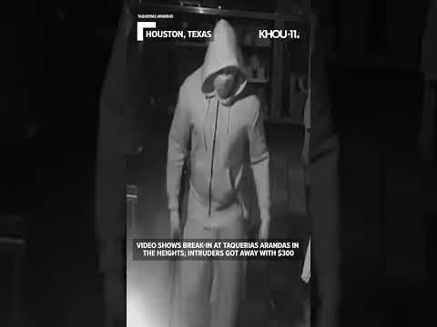 Intruders break into Taquerias Arandas in the Heights, reportedly leave with $300 #shorts