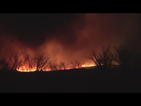 'There was no way out' | Second largest wildfire in Texas history prompts evacuations; HFD sents hel