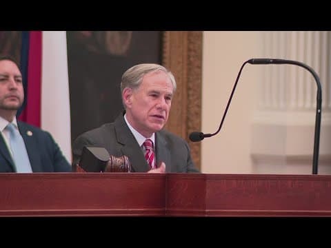 Gov. Greg Abbott recognizes Memorial Day in Austin