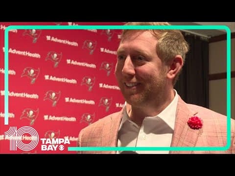 Liam Coen introduced as Buccaneers' offensive coordinator