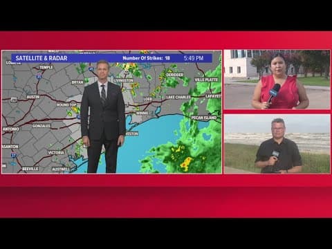 Tropical update: KHOU 11 team coverage on heavy rain expected in Houston area
