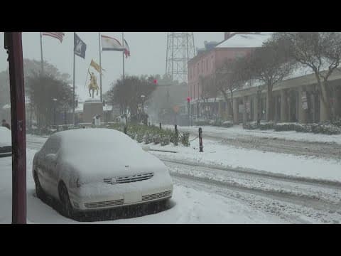 City of New Orleans updates on winter weather conditions