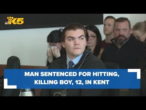 Man sentenced for hitting, killing 12-year-old on scooter in Kent