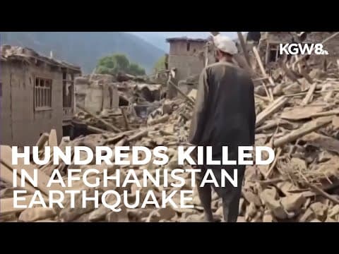 Hundreds killed, thousands injured after 6.0 earthquake strikes eastern Afghanistan