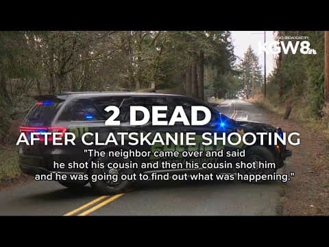 2 dead, including suspected shooter, and 3 injured in Clatskanie