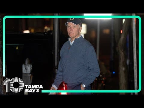 Car plows into parked SUV guarding President Joe Biden's motorcade