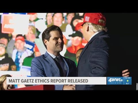 Matt Gaetz ethics report released