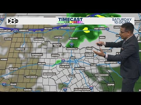 DFW Weather: Storm potential in forecast for Memorial Day weekend in North Texas
