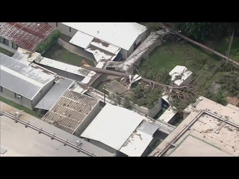 Houston, Texas tornado and storm coverage for Saturday May 18 at 6 p.m.