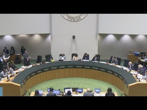 Dallas City Council discussing property tax rate, budget