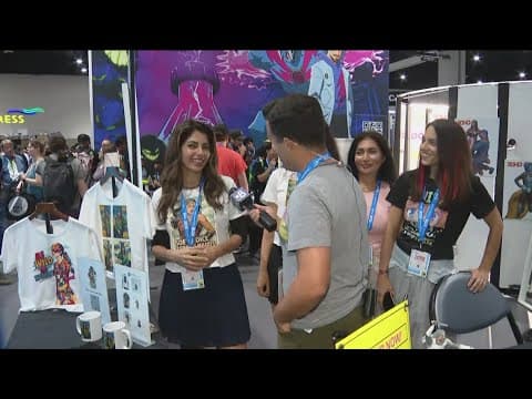 A look at Comic-Con booths helping bring art to life | San Diego Comic-Con 2025
