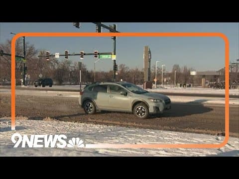 Slick roads Saturday morning after latest winter storm