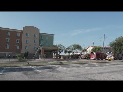 Fire reported at hotel in White Settlement, officials say