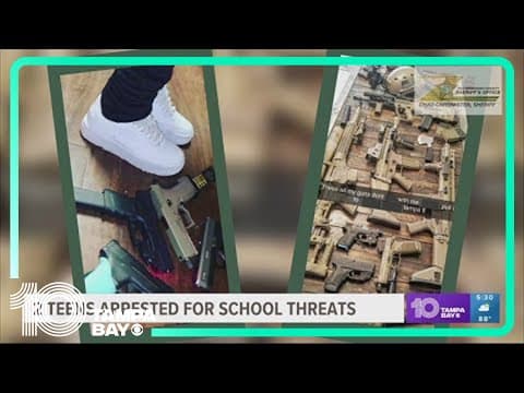 Tampa Bay area teens arrested for threatening Bloomingdale High School