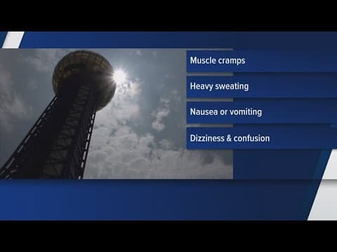 Heat illness is possible next several days