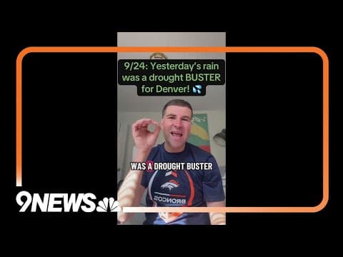 Tuesday's rain was a drought buster for Denver