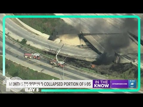 New details released in cause of I-95 collapse in Philadelphia