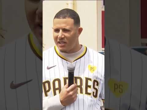 San Diego Padres star Manny Machado surprises students
