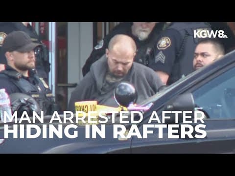 Police resolve Mall 205 standoff after man hid in Portland Target rafters