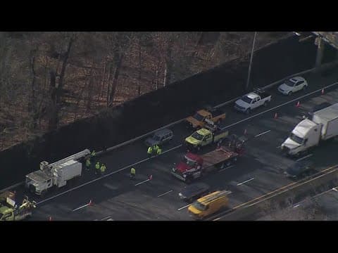 Police search for driver in Beltway crash that left man dead