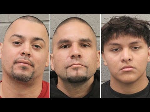 3 suspects arrested after HPD officer shot during home invasion in Spring Branch area