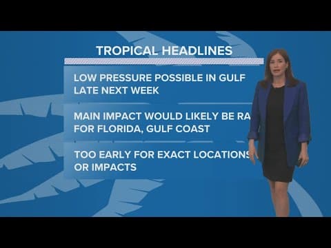 New Orleans Weather: Could a tropical system develop in Gulf next week? Here's the latest