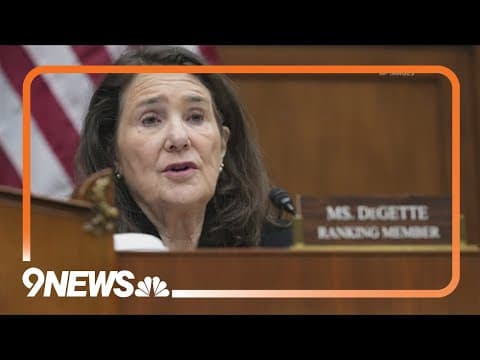 Congresswoman Diana Degette will not attend the presidential address