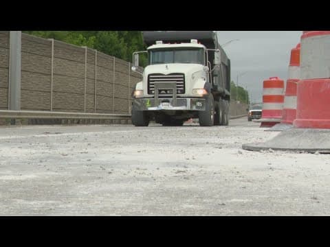 INDOT says delays caused by I-465 east side construction should ease by next Friday