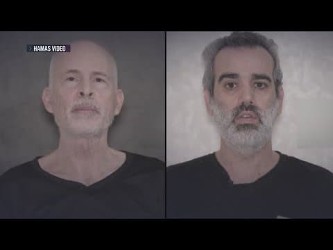 Video of Israeli-American citizen being held captive released by Hamas