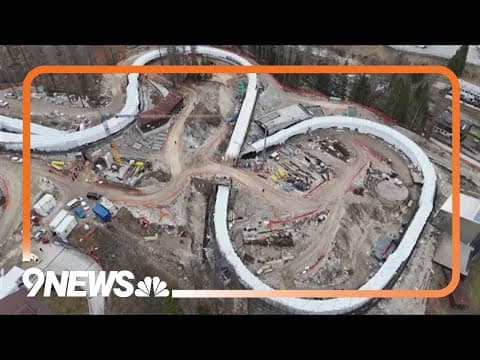 Major step in completing bobsled track for 2026 Milan Cortina Olympics